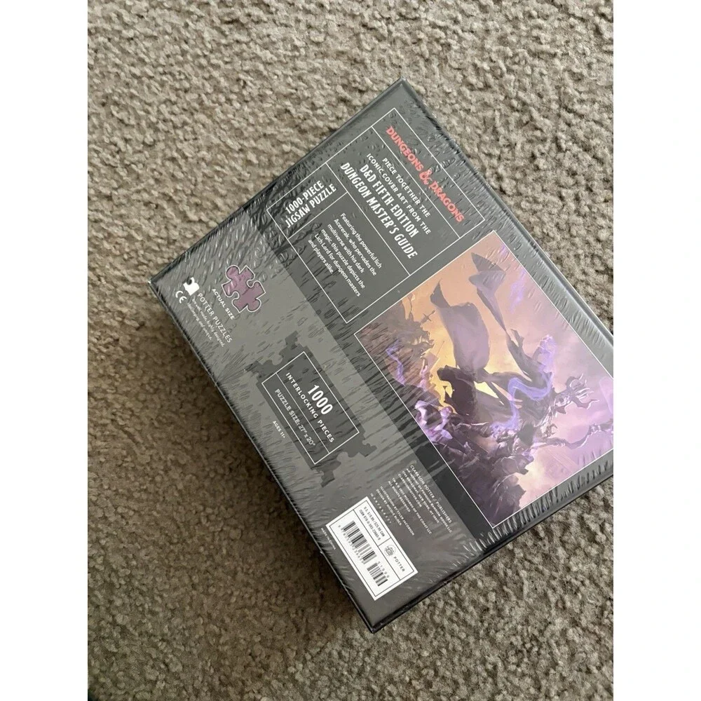 The Lich Lord 1000 pc Puzzle, Dungeons and Dragons, Potter Puzzles